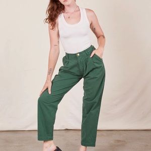 BIG BUD PRESS EMERALD TROUSERS